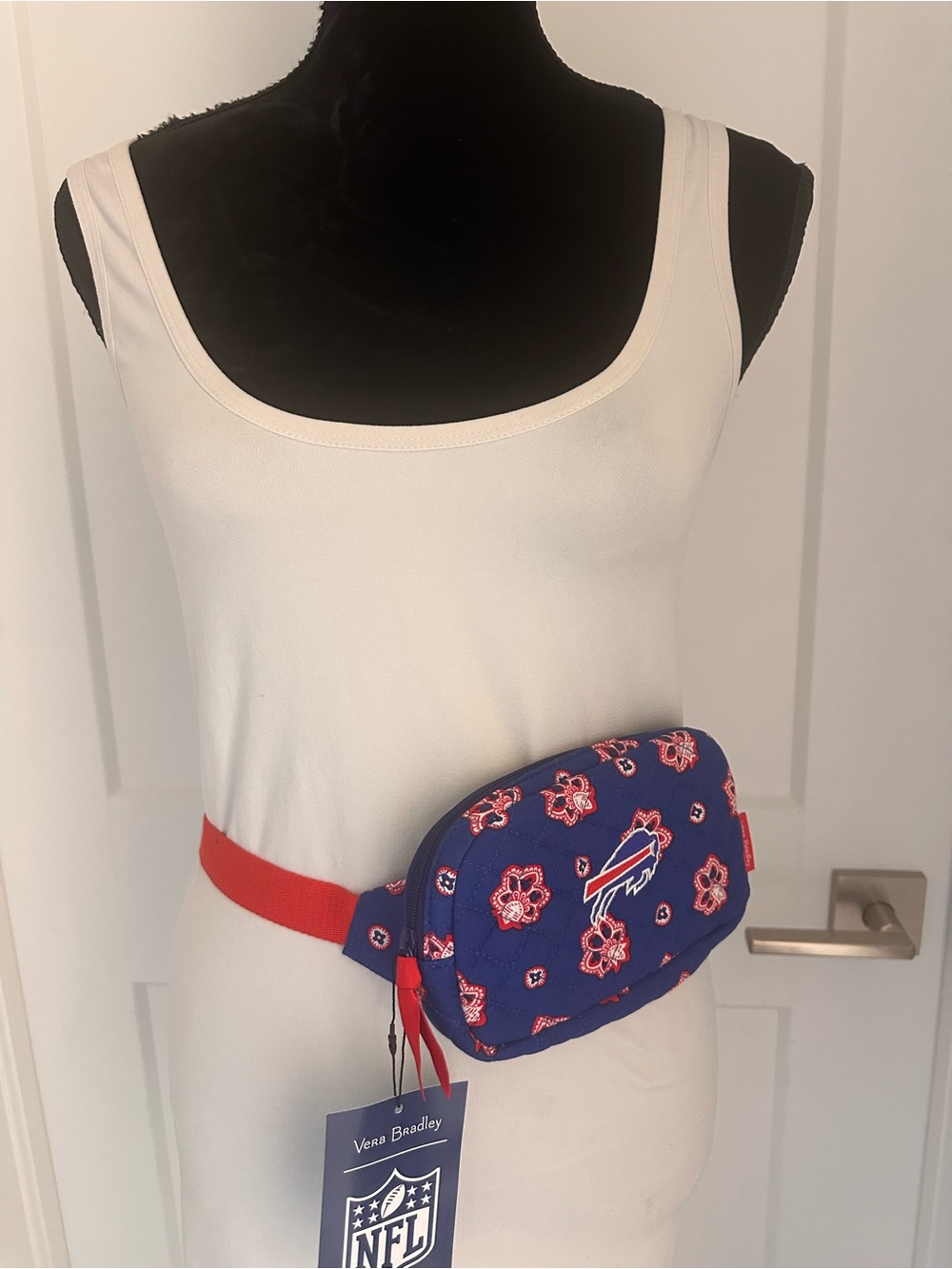 Vera Bradley Buffalo Bills NFL Mini Belt Bag NWT